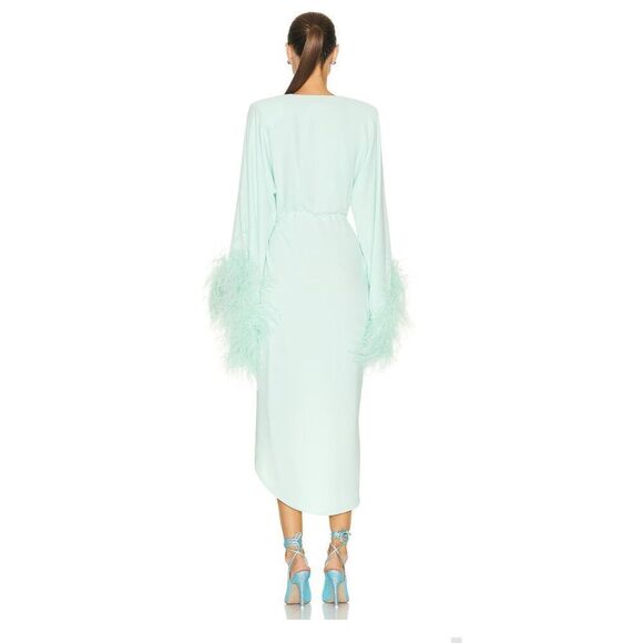 NERVI Donna Solid Dress in Green Mint NWT Size 4 - Picture 4 of 9